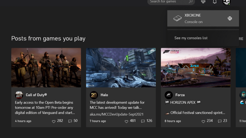 Streaming game Xbox di PC Windows 10