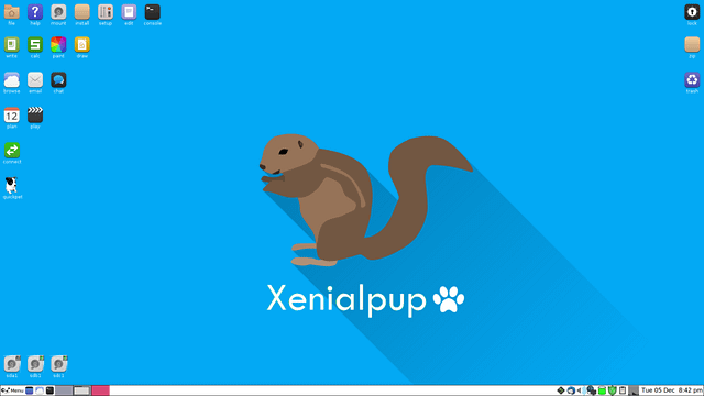 anak anjing linux 7.5 xenialpup