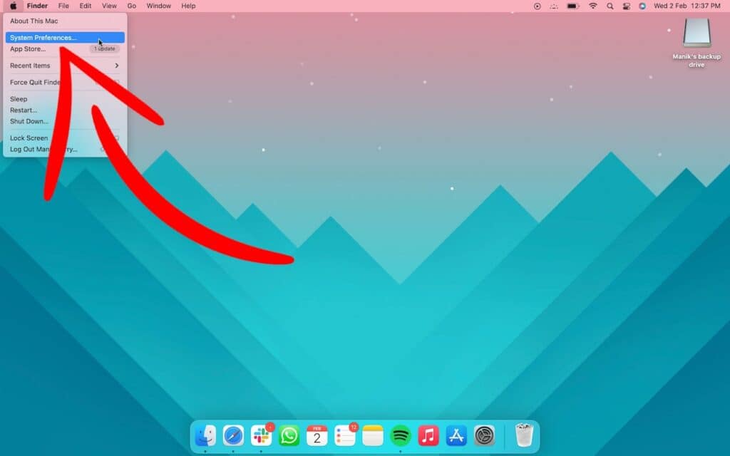 1. Cara Mencadangkan Mesin Waktu di Mac
