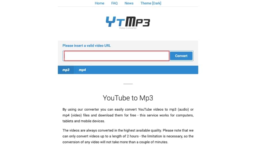 Konverter Youtube ke mp3