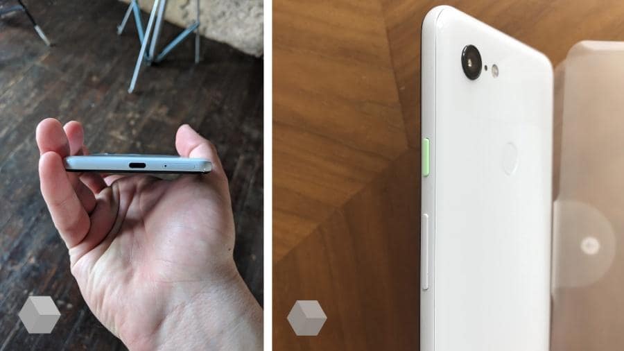 Desain Google Pixel 3 XL