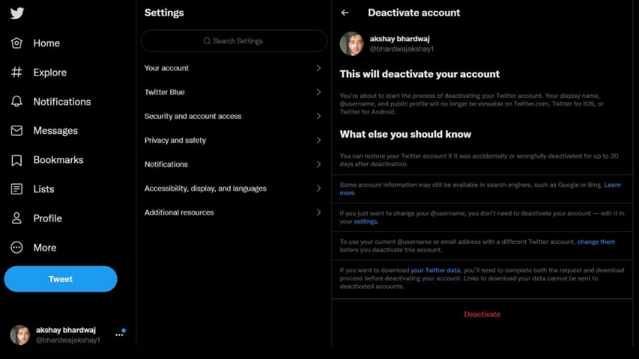 konfirmasi unduh data twitter