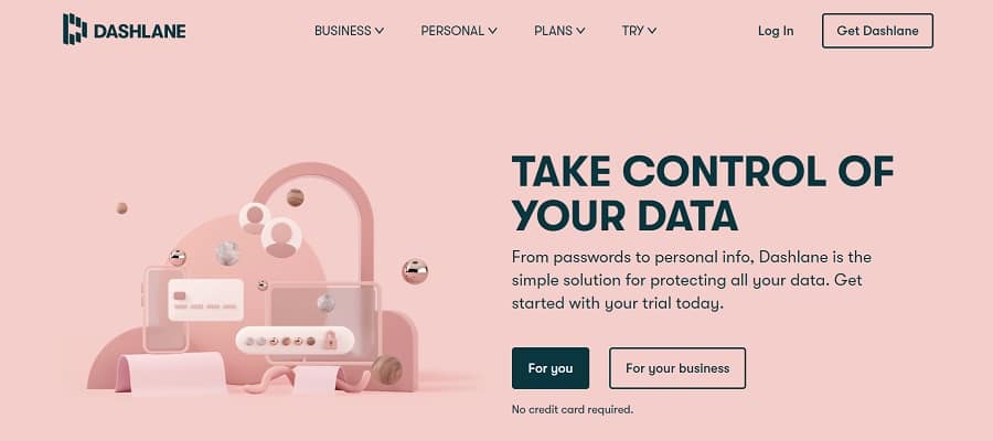 Alternatif untuk LastPass - dashlane