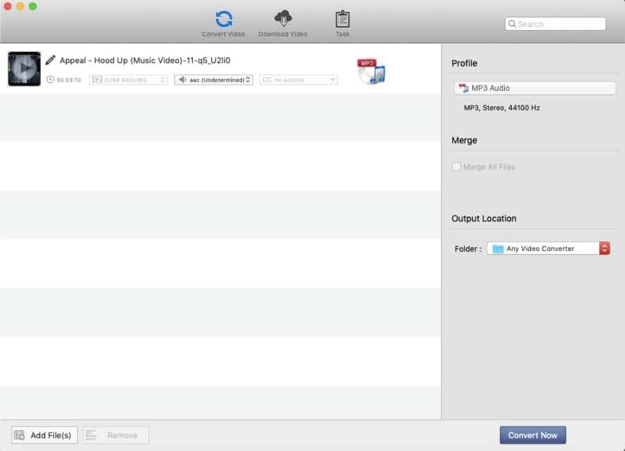 Pengonversi audio video ke mp3 YoTube apa saja