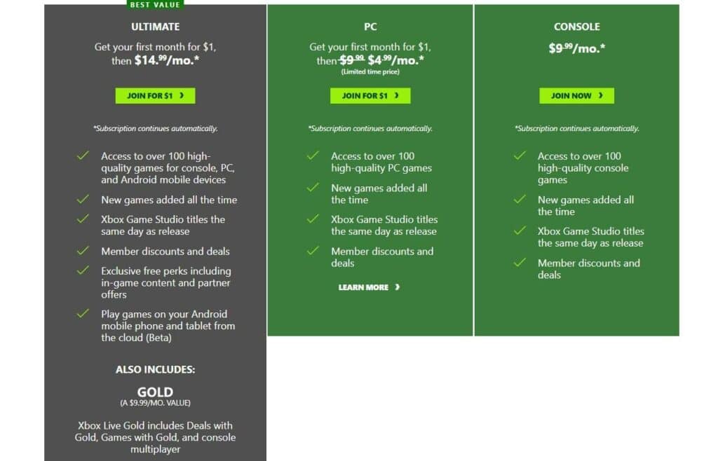 berlangganan xbox game pass